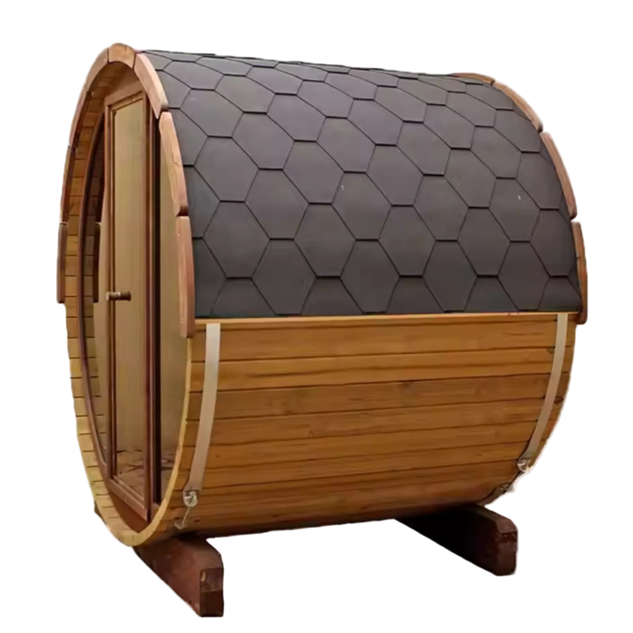 ThermoLoom BarrelView Outdoor Sauna