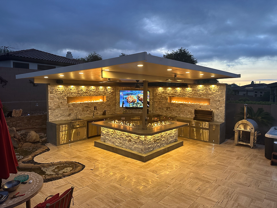 Outdoor kitchens