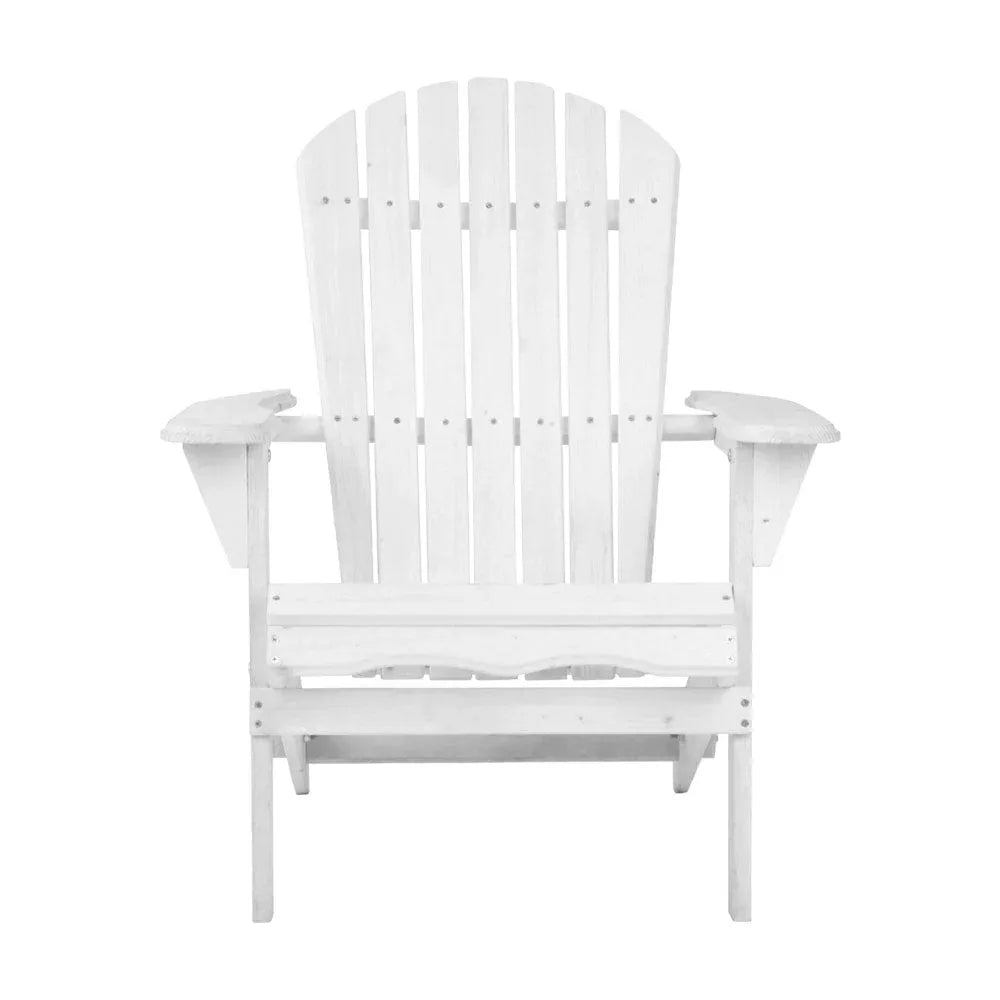 Gardeon Outdoor Furniture Adirondack Chairs Beach Chair Lounge Wooden