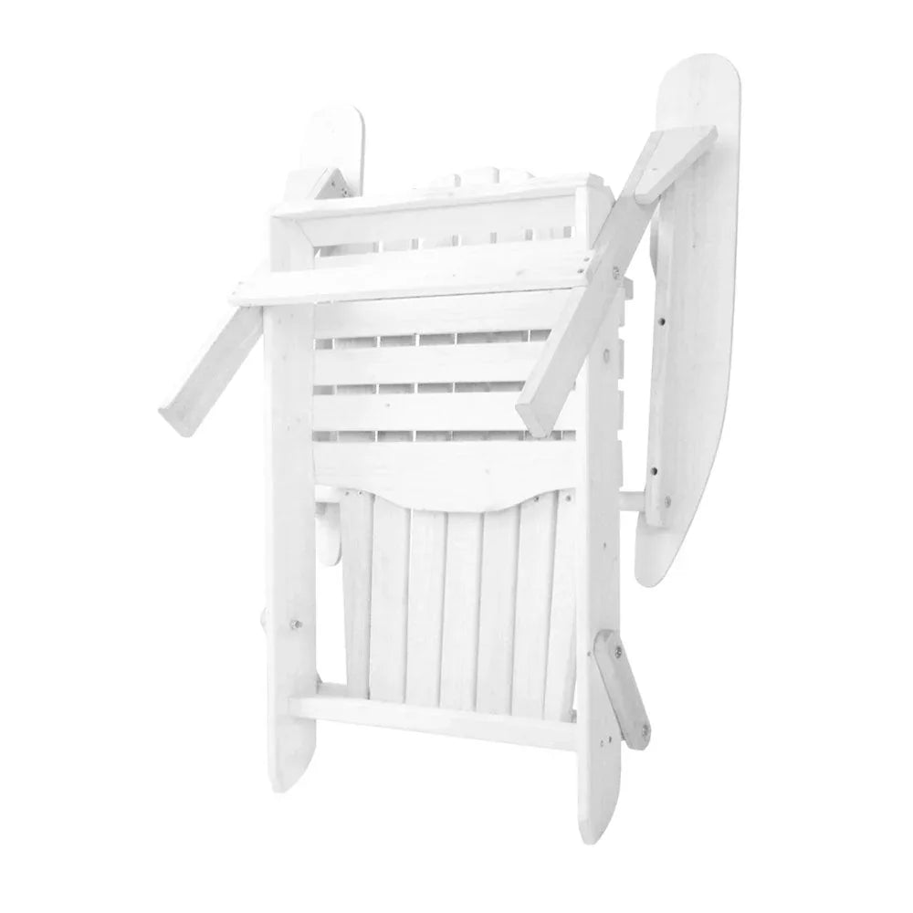 Gardeon Outdoor Furniture Adirondack Chairs Beach Chair Lounge Wooden